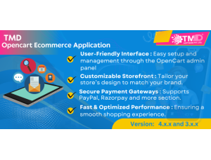 OpenCart Android  IOS App